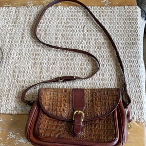 COPY - Brahmin alligator crossover bag